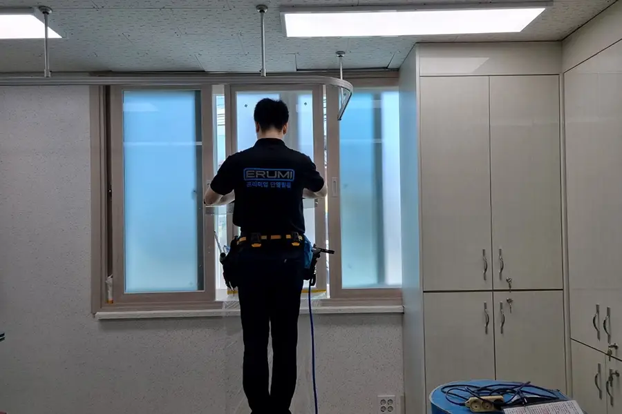 익산 자외선차단필름 시공사진 2
