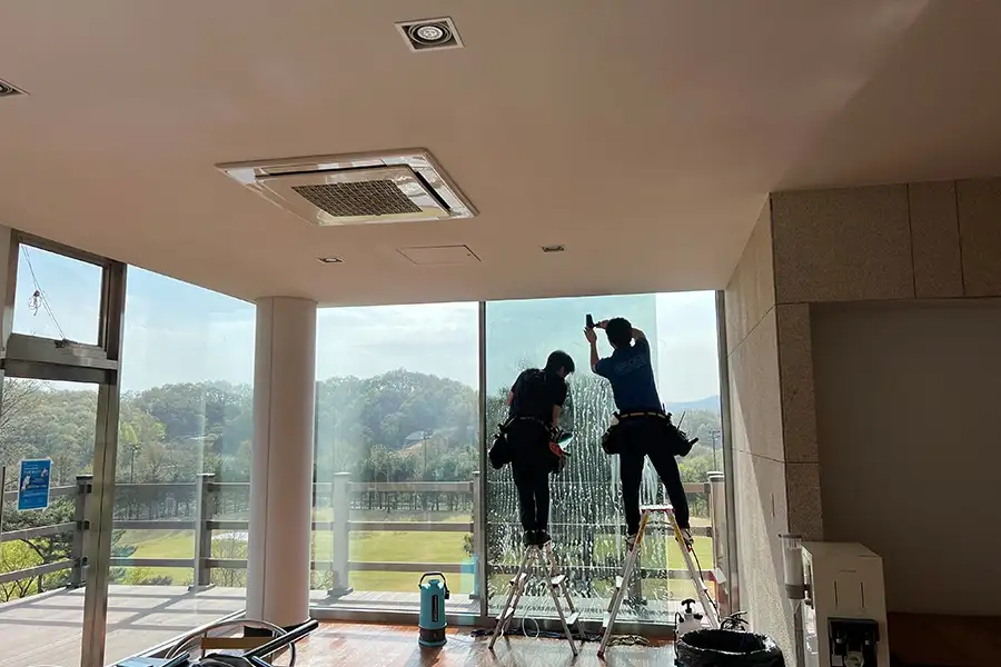 음성 자외선차단필름 시공사진 2