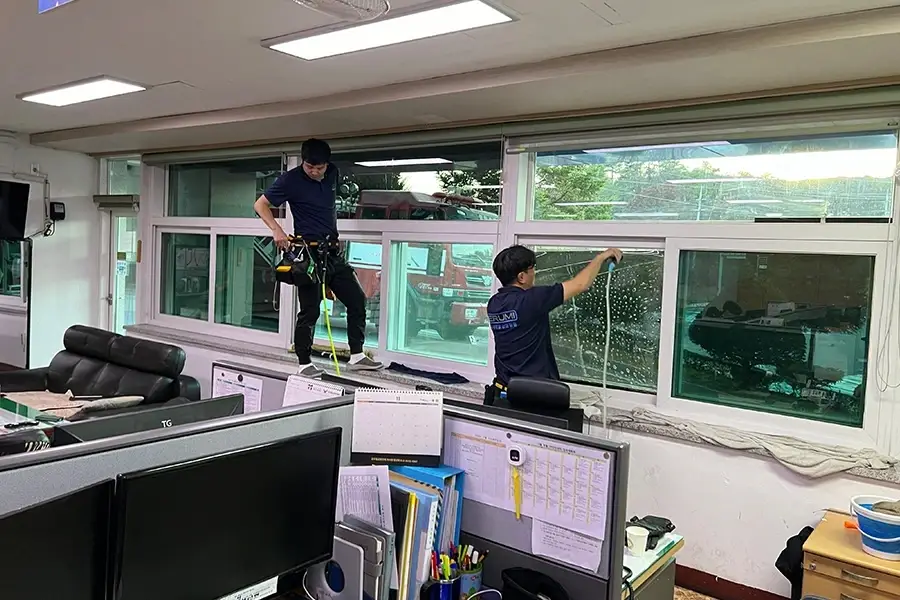 영월 자외선차단필름 시공사진 3