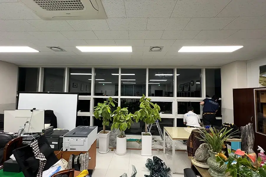 금산 자외선차단필름 시공사진 2